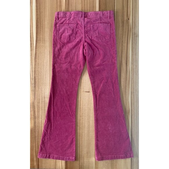 Art Class Junior Pink Corduroy Flare Pants Low Rise Retro Stretch Denim Size 16 - Picture 2 of 11